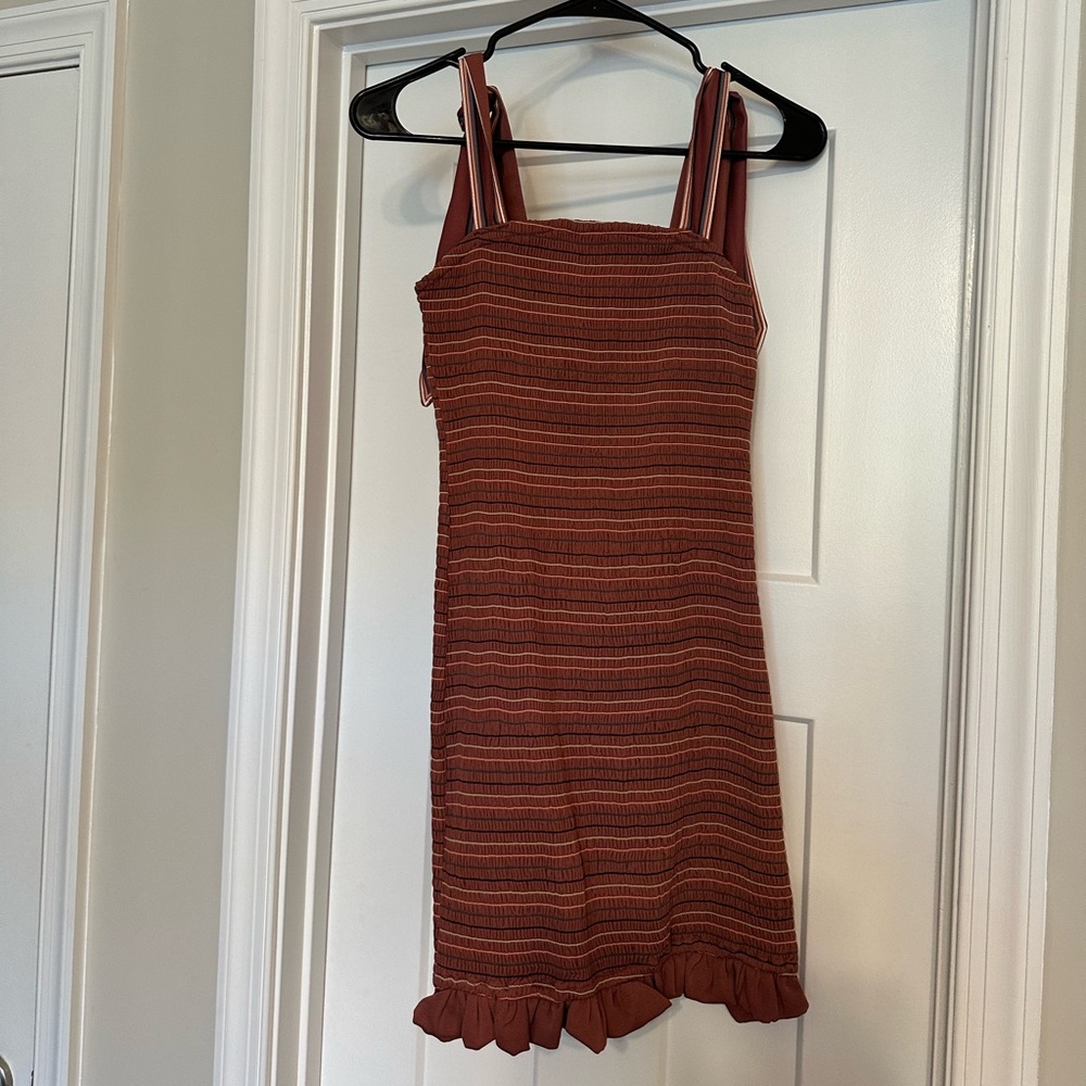 Ruffle Mini Dress